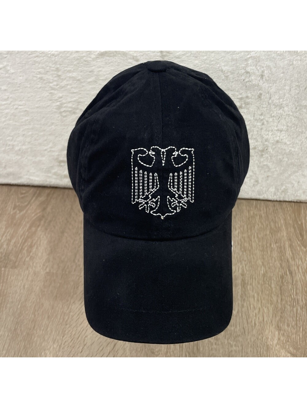 NEW Kanye West VULTURES Korea Exclusive Hat Black Adjustable Yeezy Embroidered